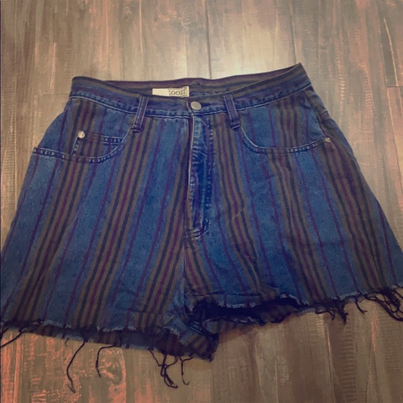 Vintage Jean Shorts - Picture 1 of 2
